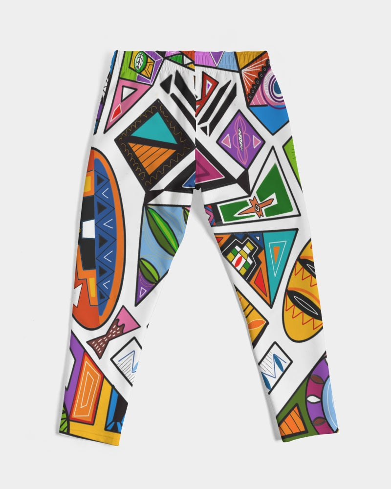 Ndebele -White Unisex Joggers