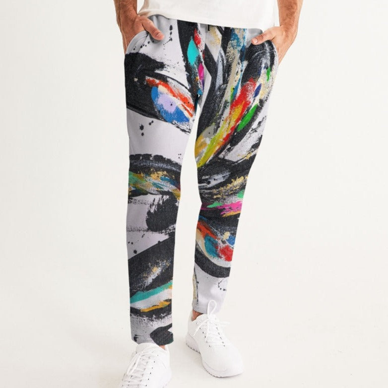 O P T I M I S T I C Men's All-Over Print Joggers