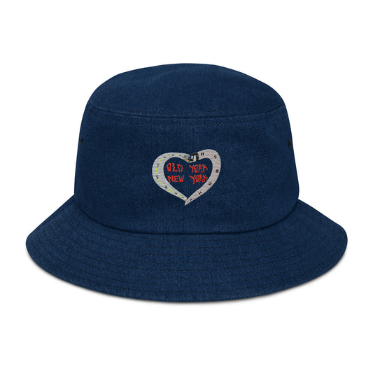 Old York New York Denim bucket hat