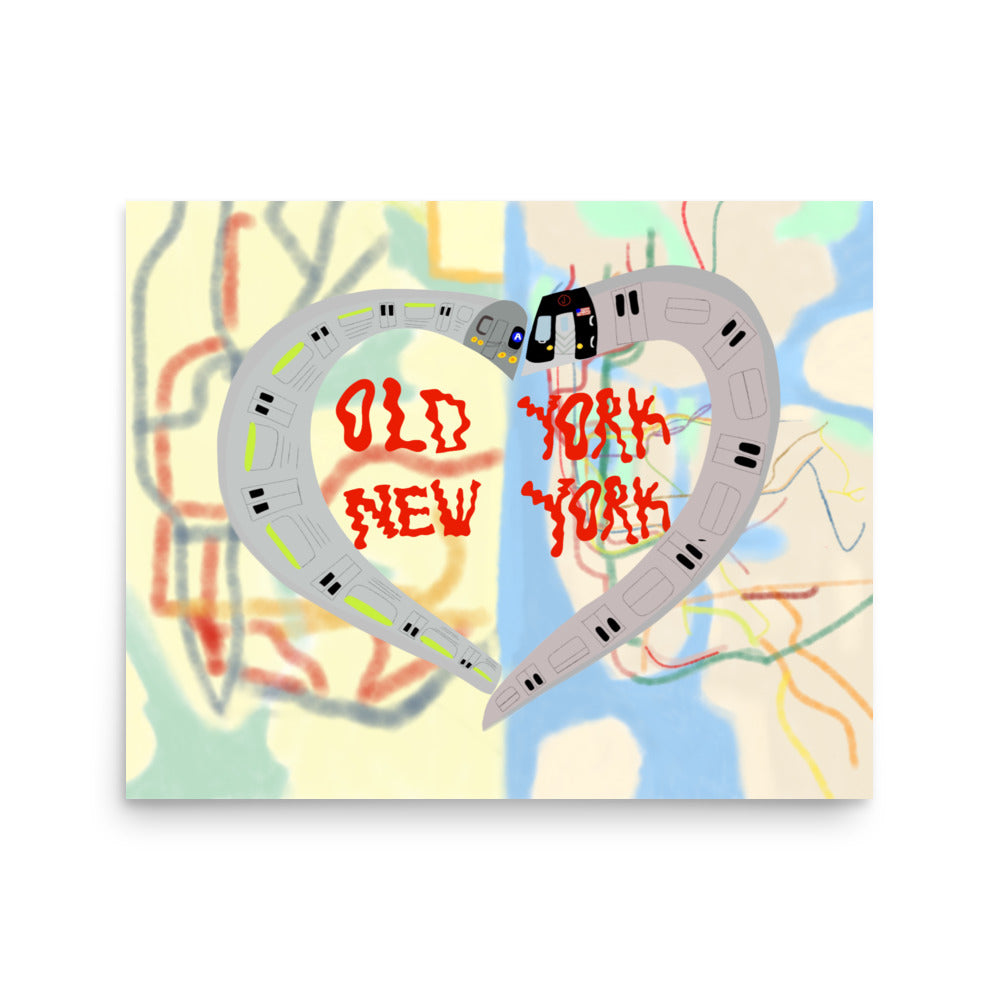 Old York New York Poster