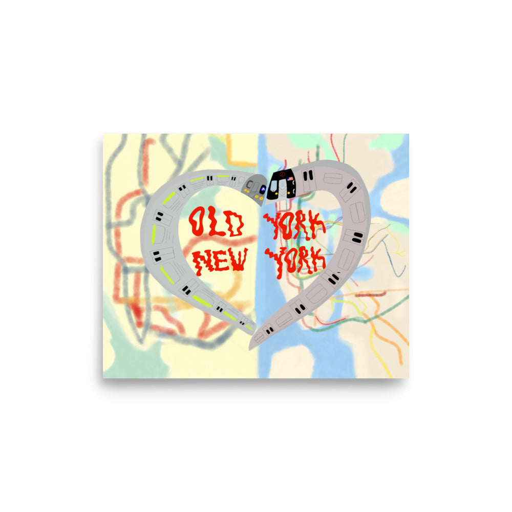 Old York New York Poster