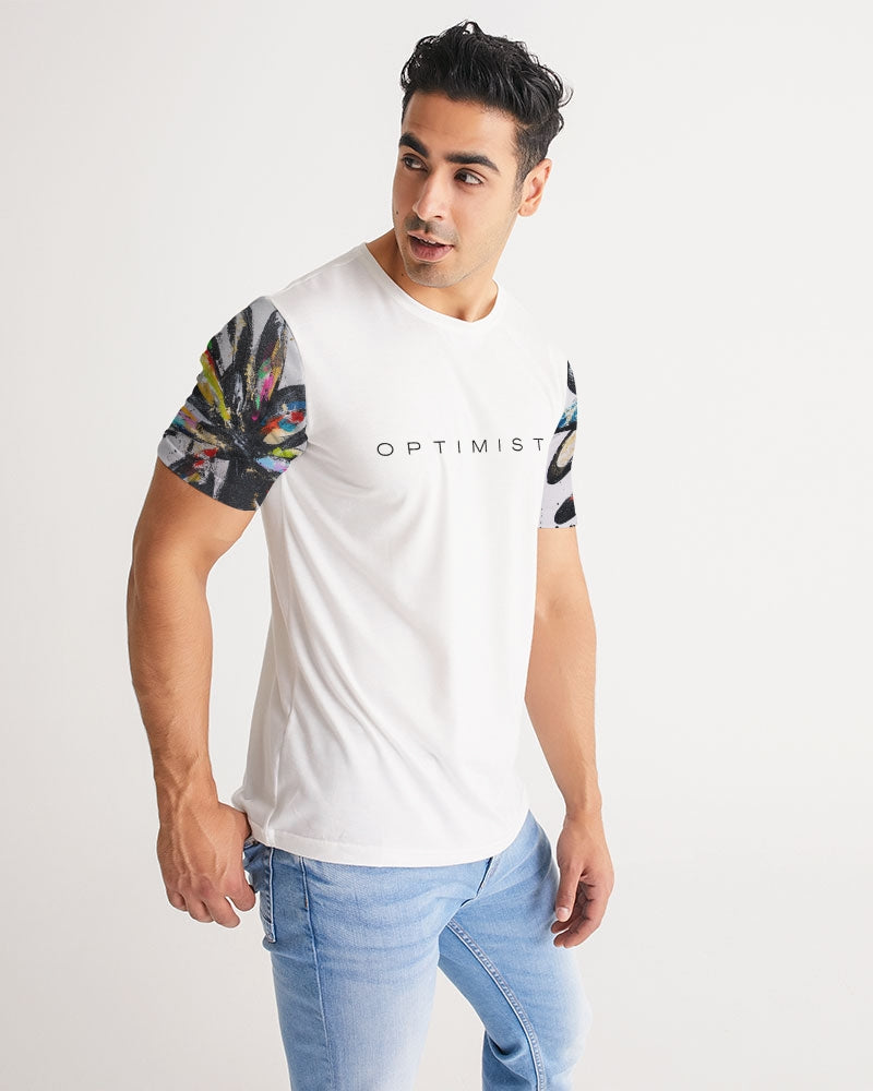 O P T I M I S T I C Men's All-Over Print Tee