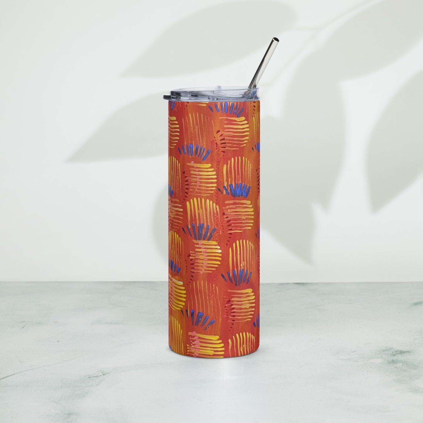 Carnelian Stainless steel tumbler