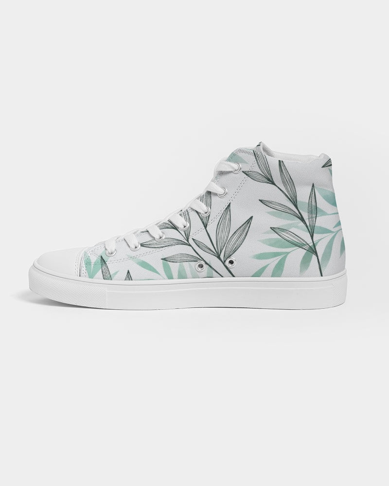 Leaf Women's Hightop Canvas Shoe - ComfiArt