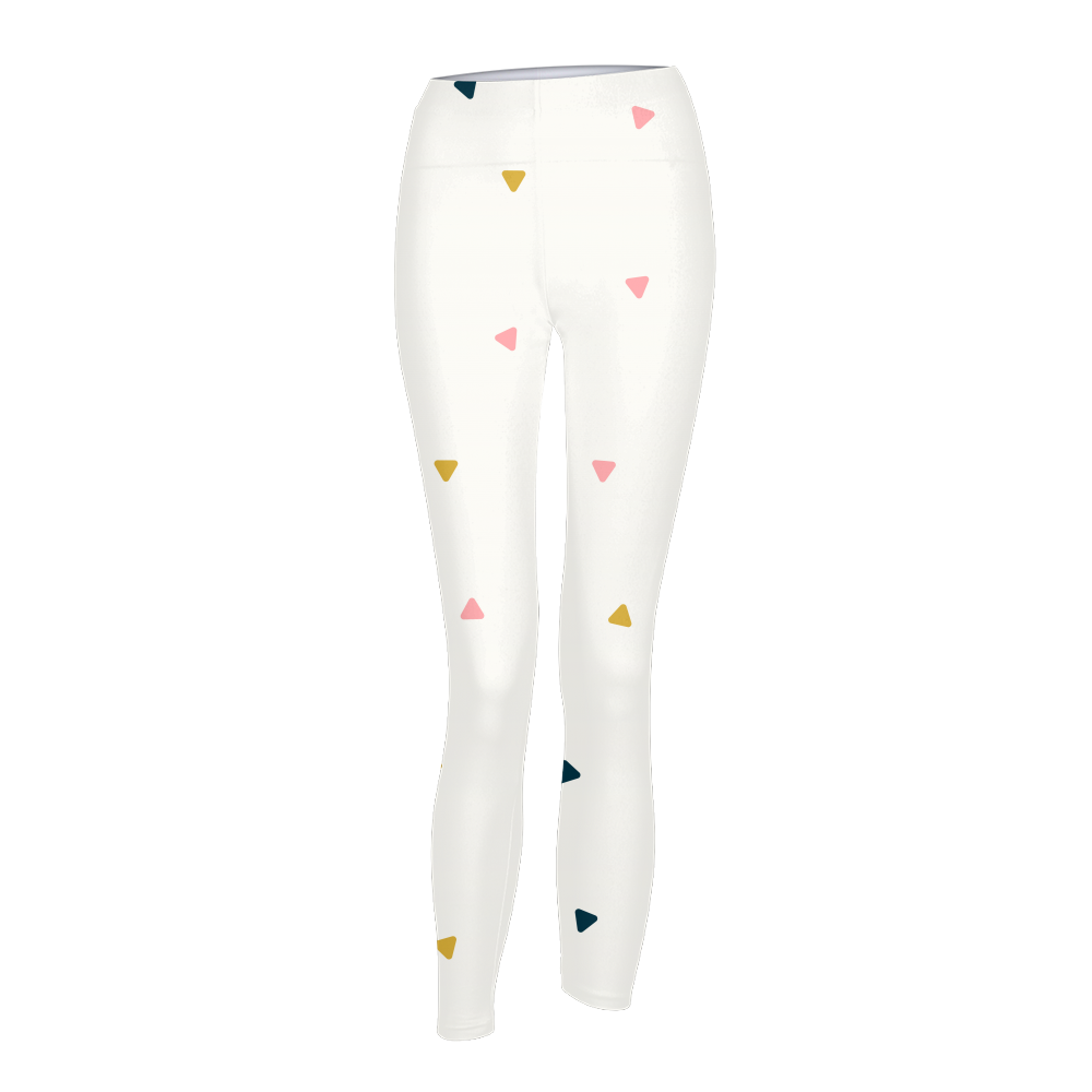 Abstract Fall Womens Yoga Pants - ComfiArt