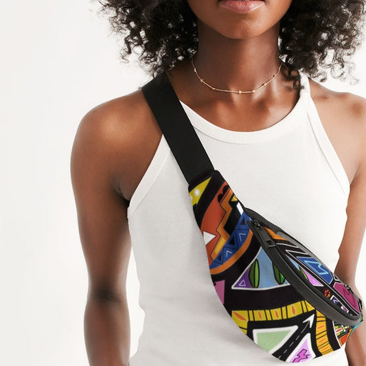 Ndebele Crossbody Sling Bag