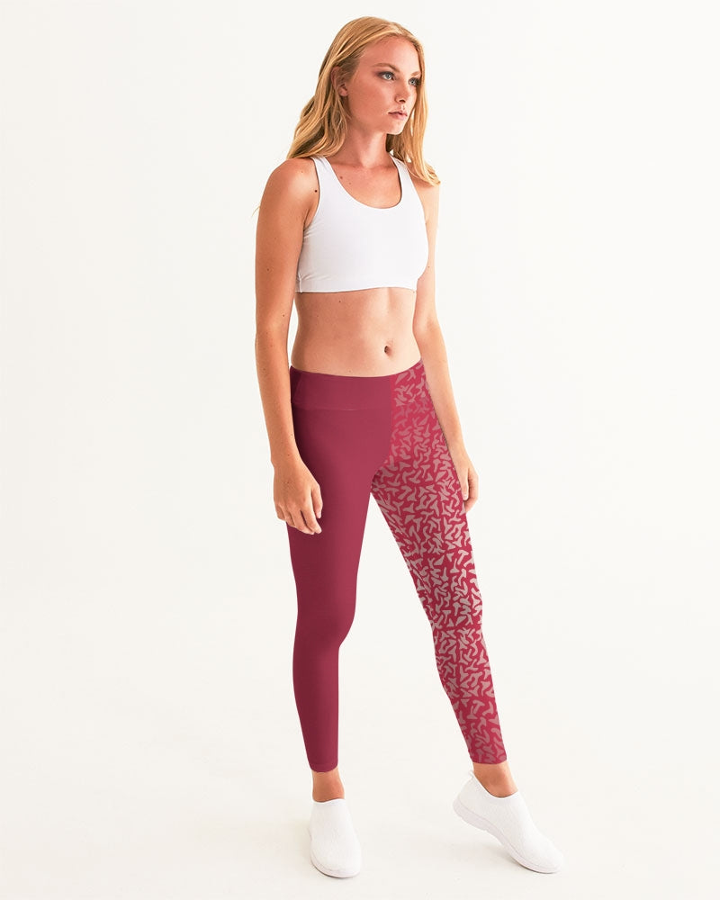 Angry Red Women's Yoga Pants