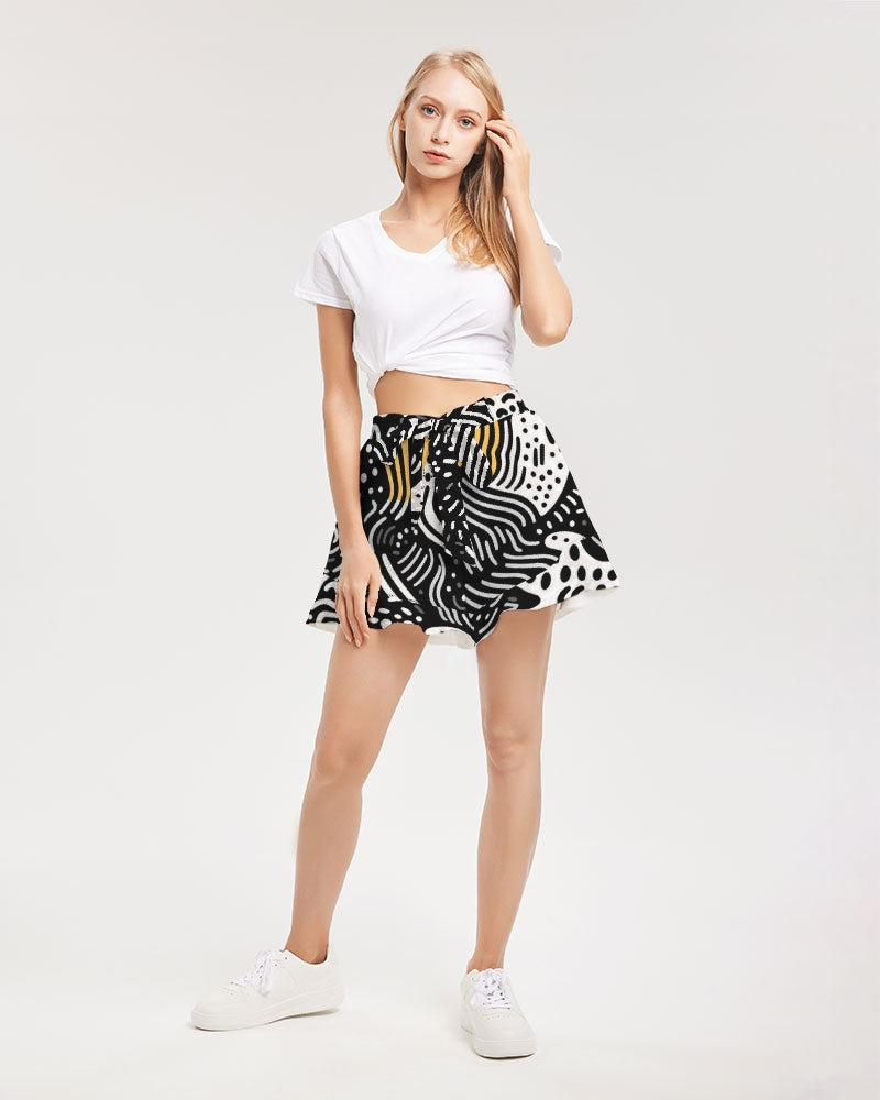 Organic Lines Women's Ruffle Shorts