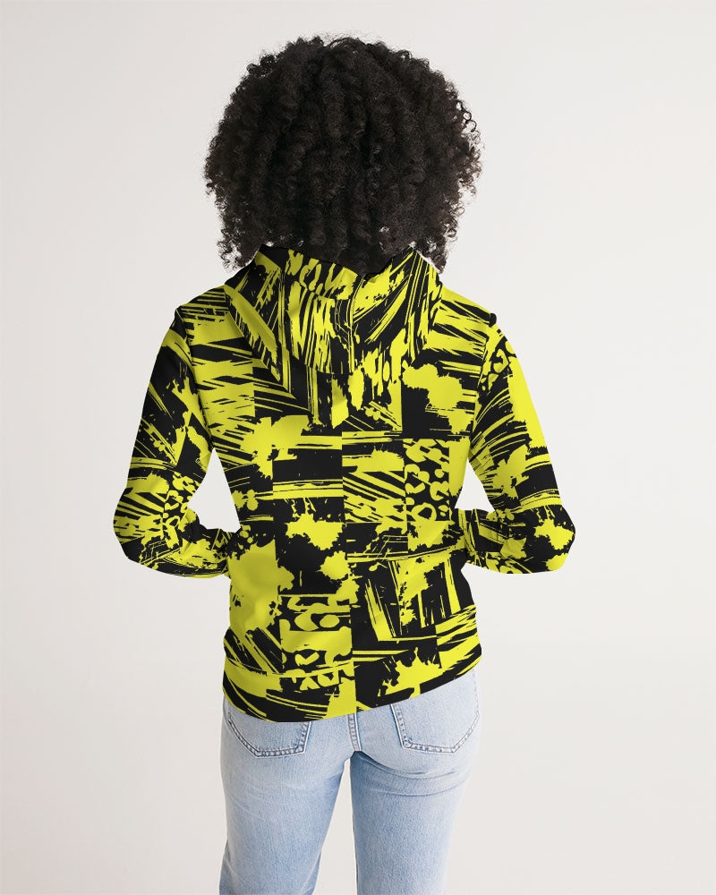 Blk & Yello Women's Hoodie