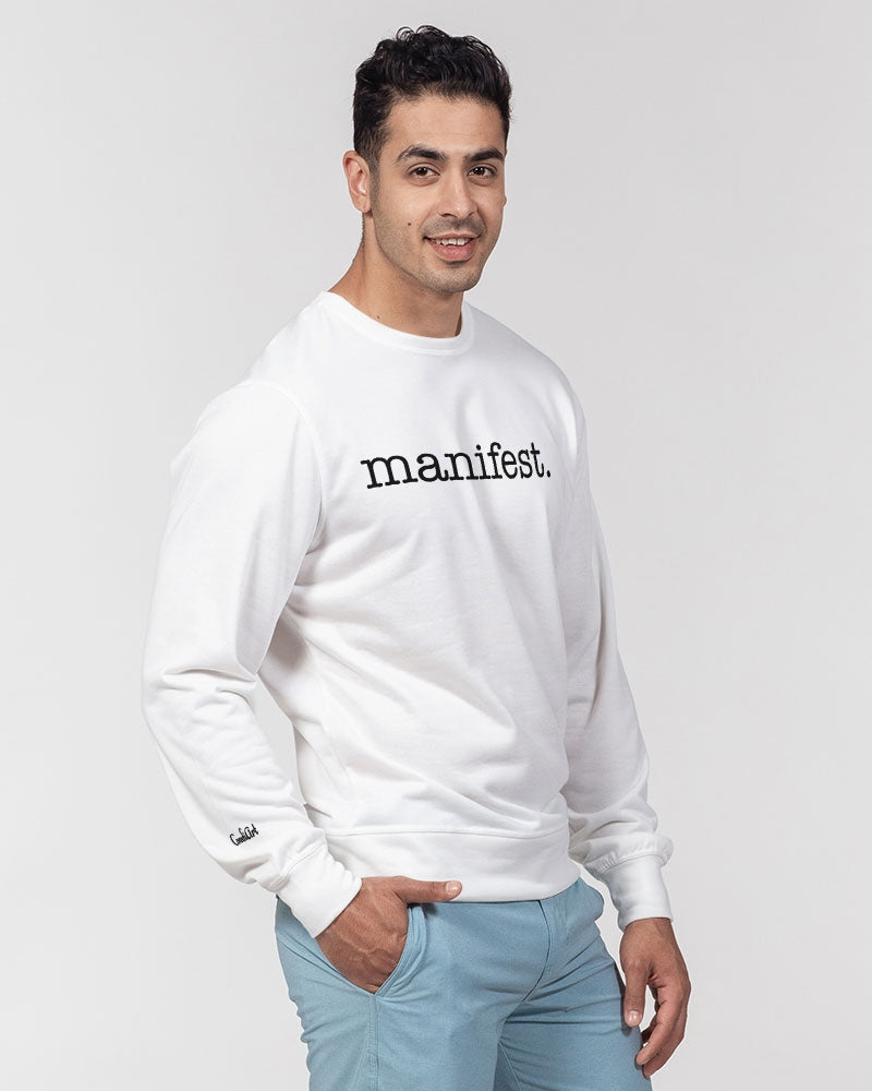 Manifest Unisex Classic French Terry Crewneck Pullover - ComfiArt