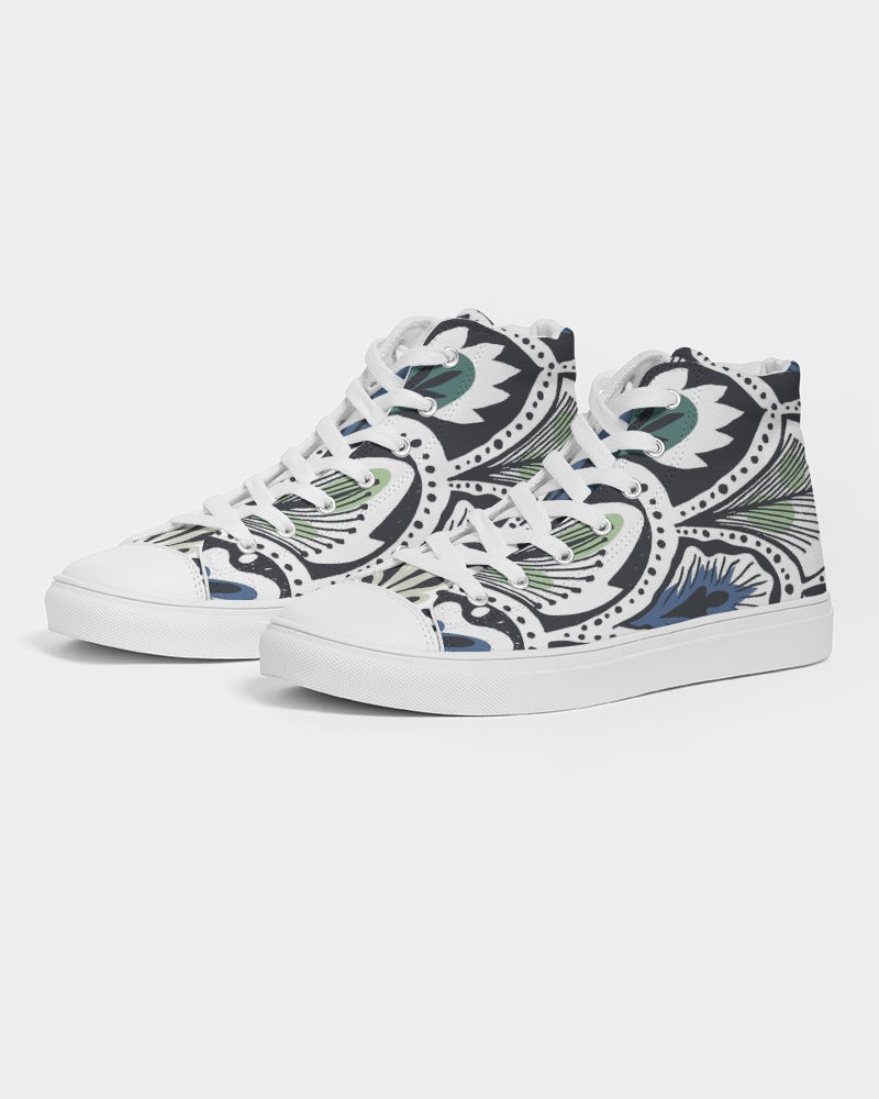 Feathers Women's Hightop Canvas Shoe