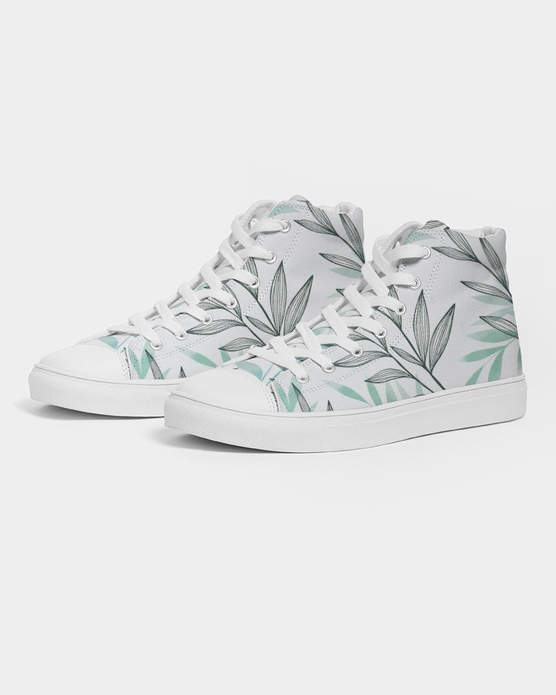 Leaf Women's Hightop Canvas Shoe - ComfiArt