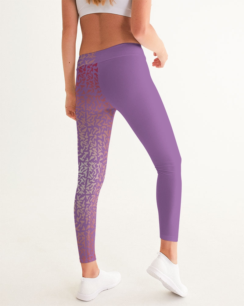 Anger Pink Women's Yoga Pants