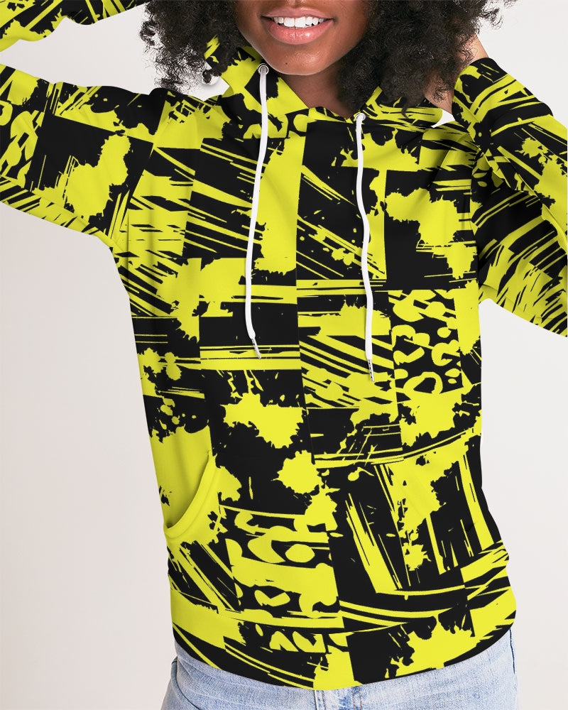 Blk & Yello Women's Hoodie