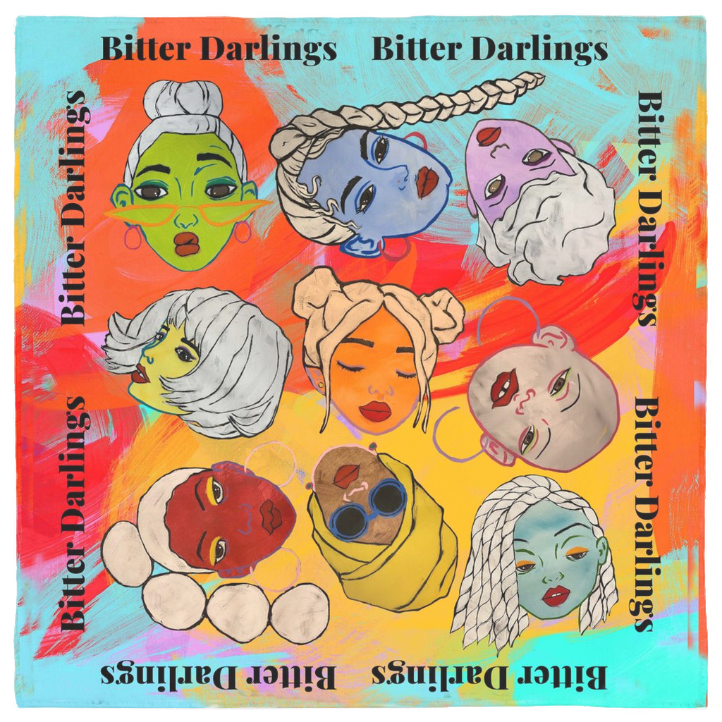 Bitter Darling Holiday Girls Fabric Wrap