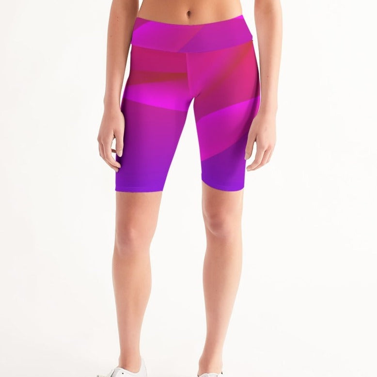 Pinky Women's Mid-Rise Bike Shorts