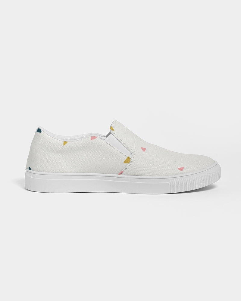 Abstract Men's Slip-On Canvas Shoe - ComfiArt