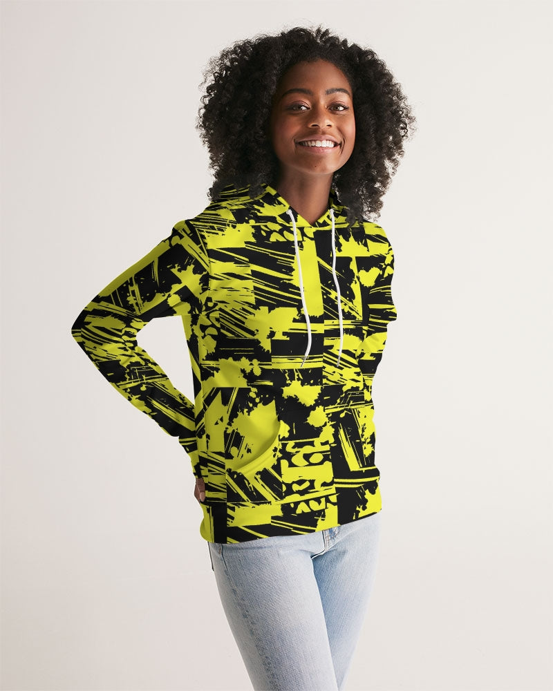 Blk & Yello Women's Hoodie