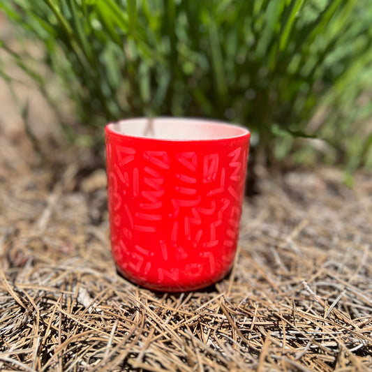 Red Vibrate Auras Candle