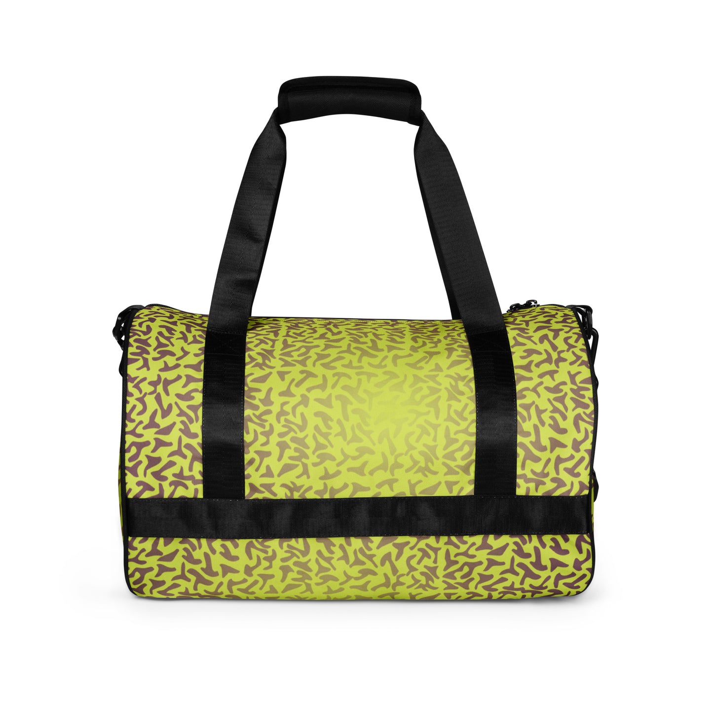 Suspicious All-over print gym bag