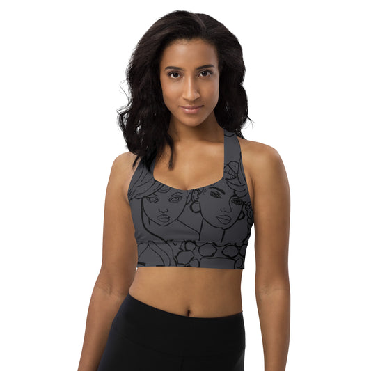 All The Girls Longline sports bra