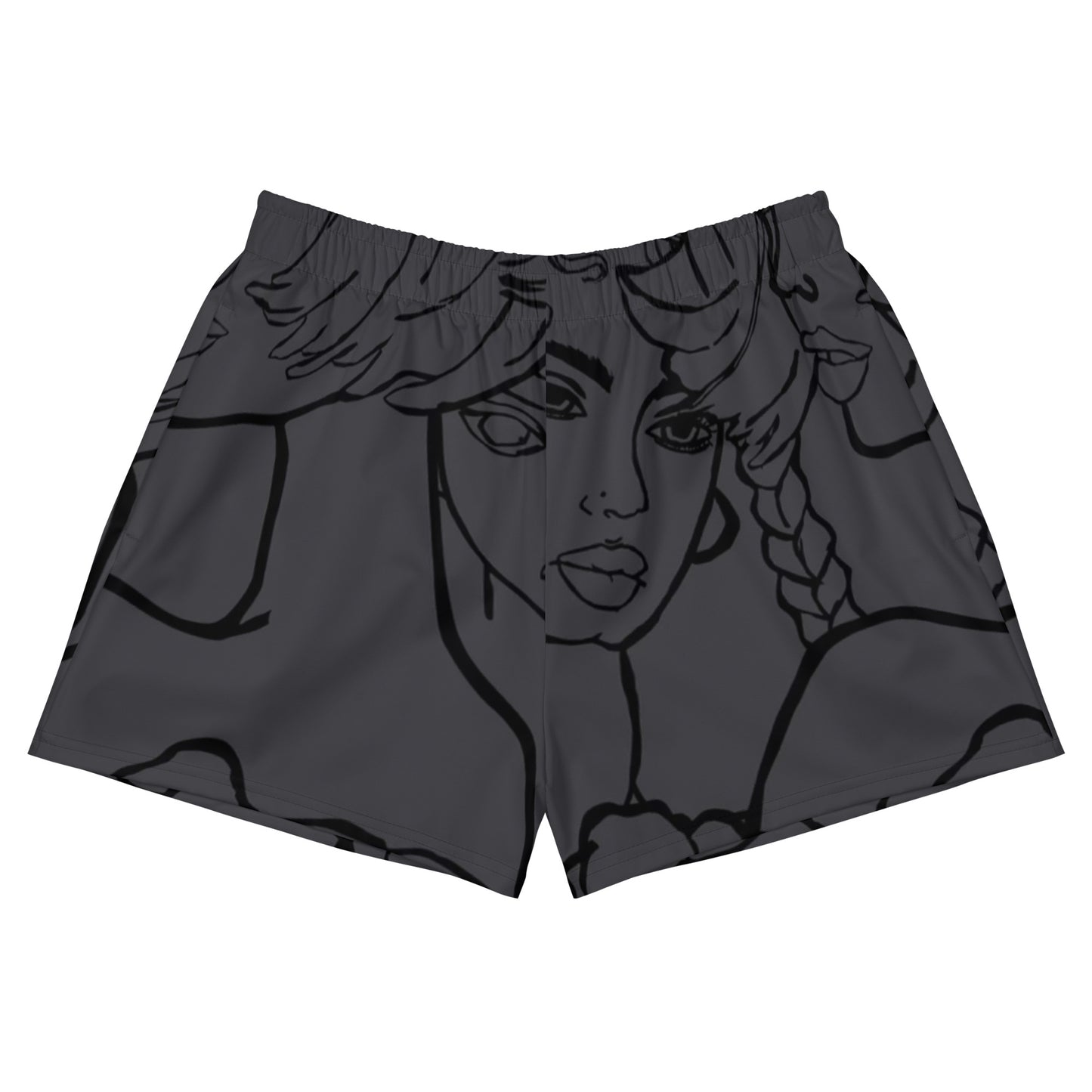 All The Girls Women's Athletic Short Shorts