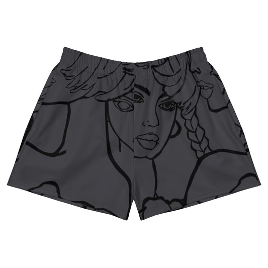 All The Girls Women's Athletic Short Shorts