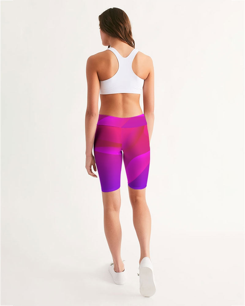 Pinky Women's Mid-Rise Bike Shorts