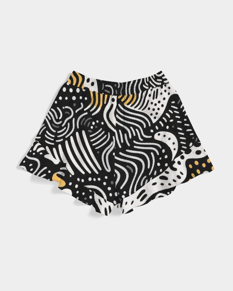 Organic Lines Women's Ruffle Shorts