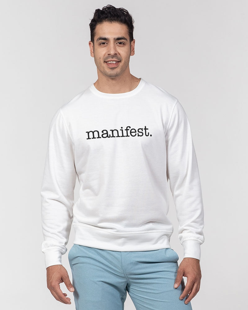 Manifest Unisex Classic French Terry Crewneck Pullover - ComfiArt