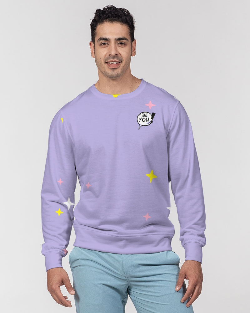 Be You! Unisex Classic French Terry Crewneck Pullover