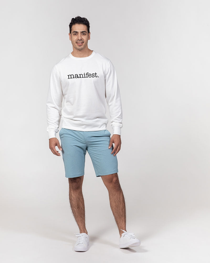 Manifest Unisex Classic French Terry Crewneck Pullover - ComfiArt