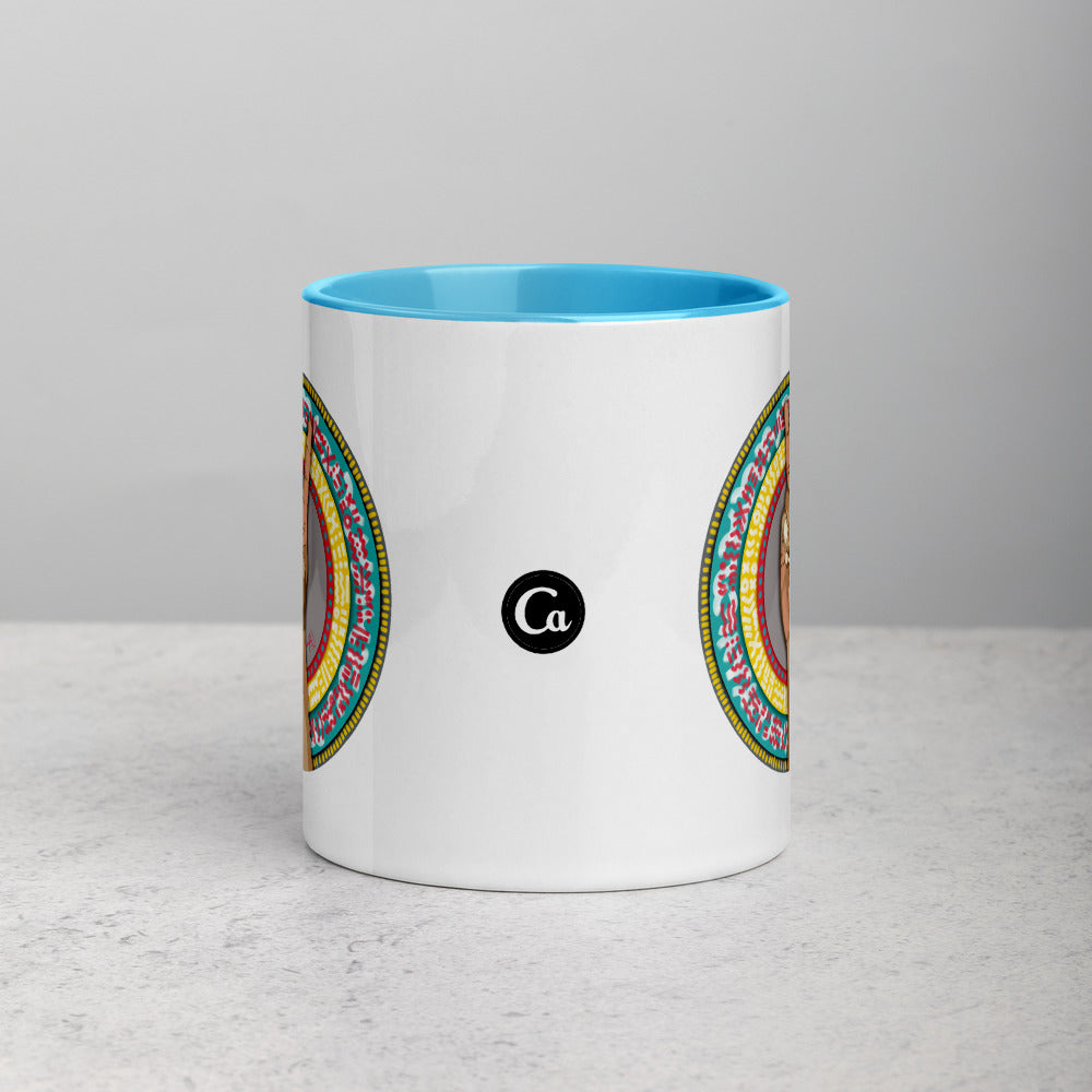 Peace Mug with Color Inside - ComfiArt