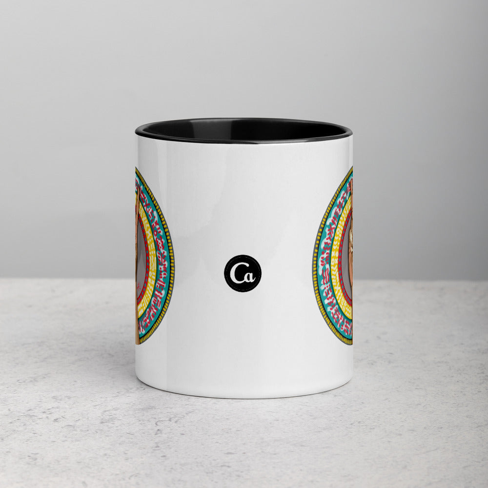 Peace Mug with Color Inside - ComfiArt