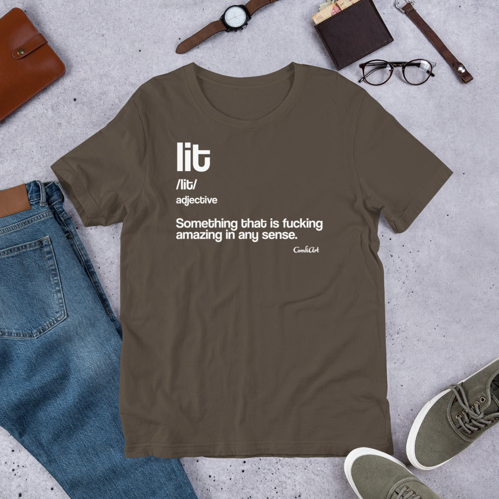 Lit Unisex T-Shirt - ComfiArt