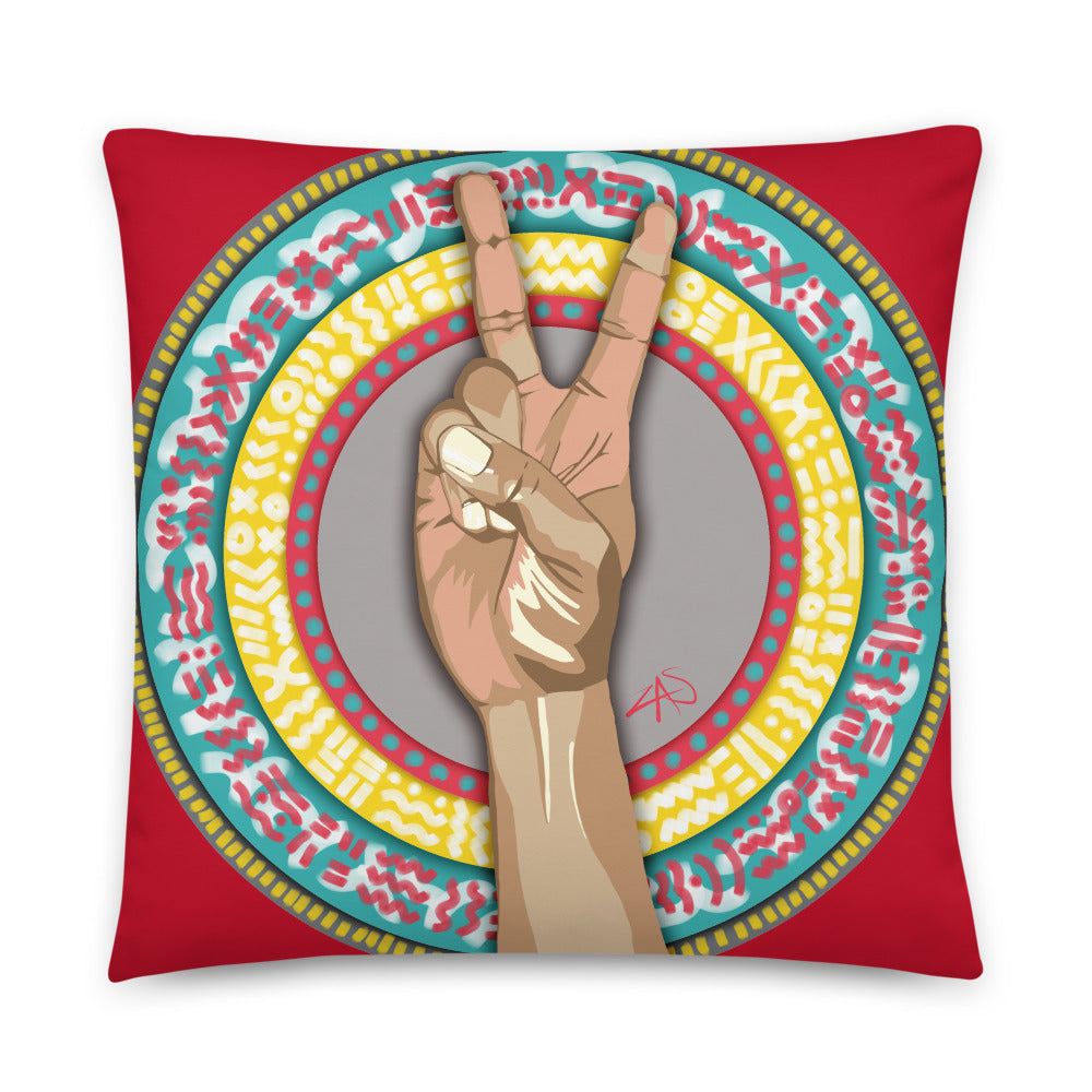 Peace Basic Pillow - ComfiArt