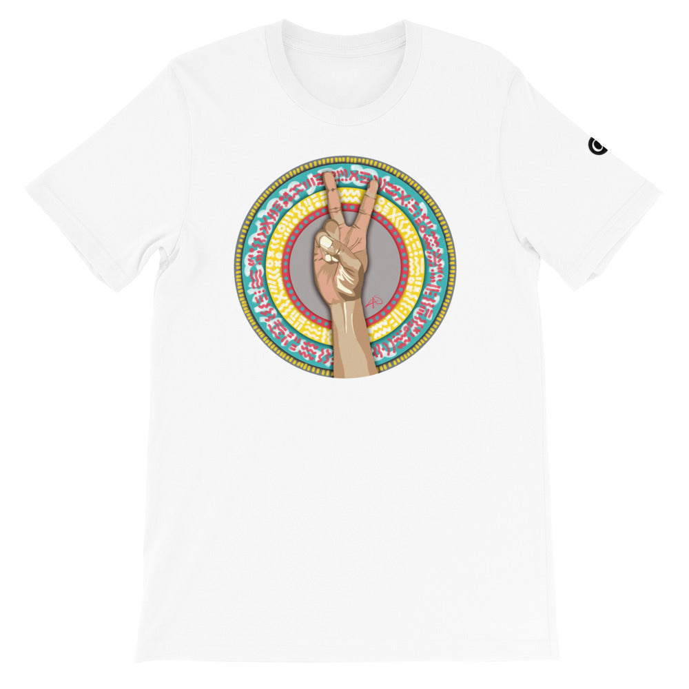 Peace Short-Sleeve Unisex T-Shirt - ComfiArt