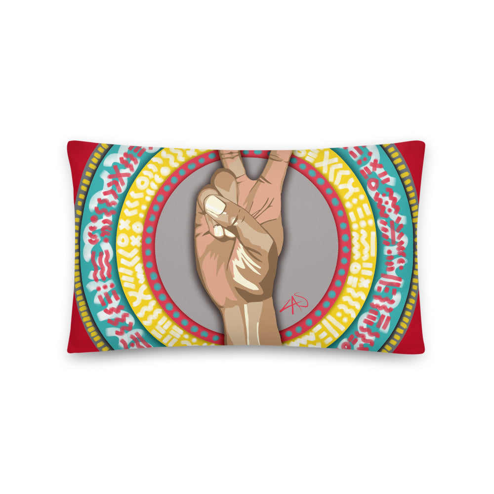 Peace Basic Pillow - ComfiArt