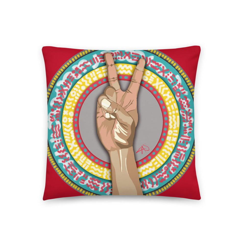 Peace Basic Pillow - ComfiArt