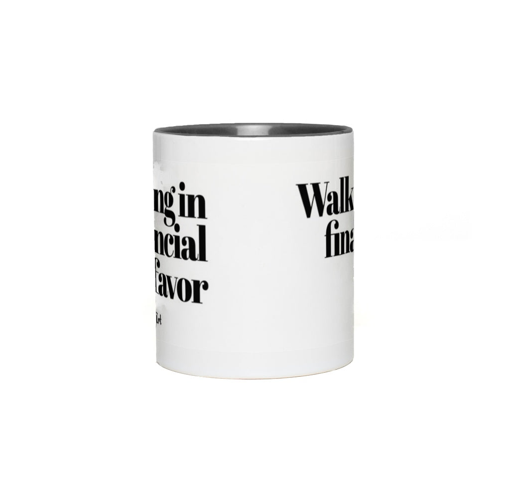 Walking In Finacial Favor Mug - ComfiArt