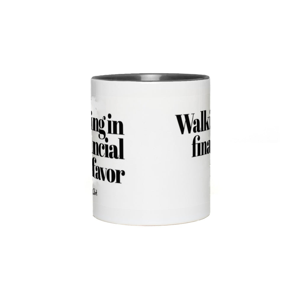 Walking In Finacial Favor Mug - ComfiArt