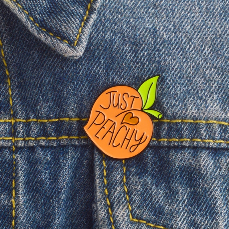 Just Peachy Pin - ComfiArt